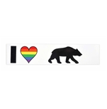 סטיקר I LOVE BEAR